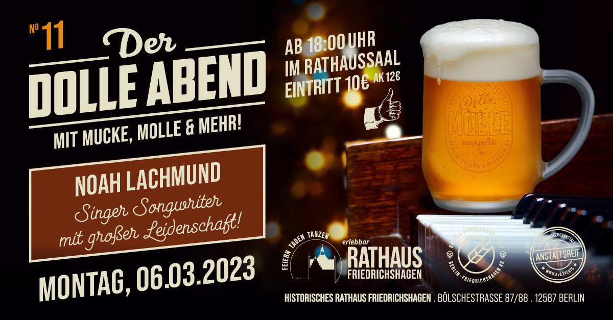 Brauerei Friedrichshagen Berlin Ausgehen, Der doll